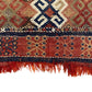 1mX1m Square Malatya Reshwan Cicim Kilim - Kilim Art Gallery
