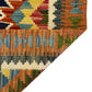 2' Ft Wide Geometric Tribal Kilim Runner Rug - Kilim Art Gallery