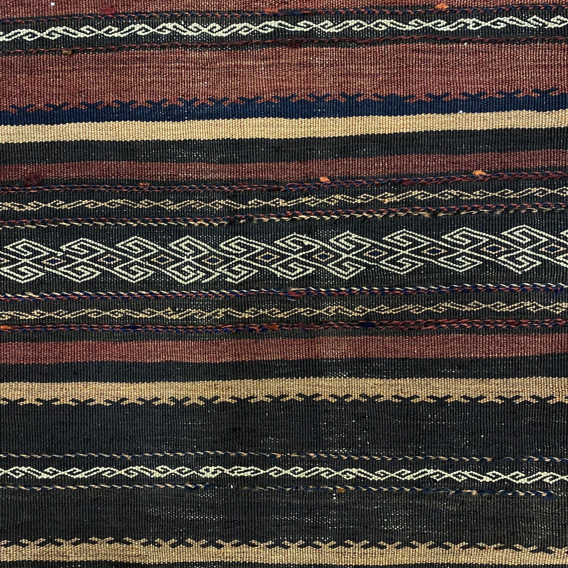 2' x 10' Vintage Striped Design Hallway Kitchen Decor Tribal Kilim Runner Rug - Kilim Art Gallery