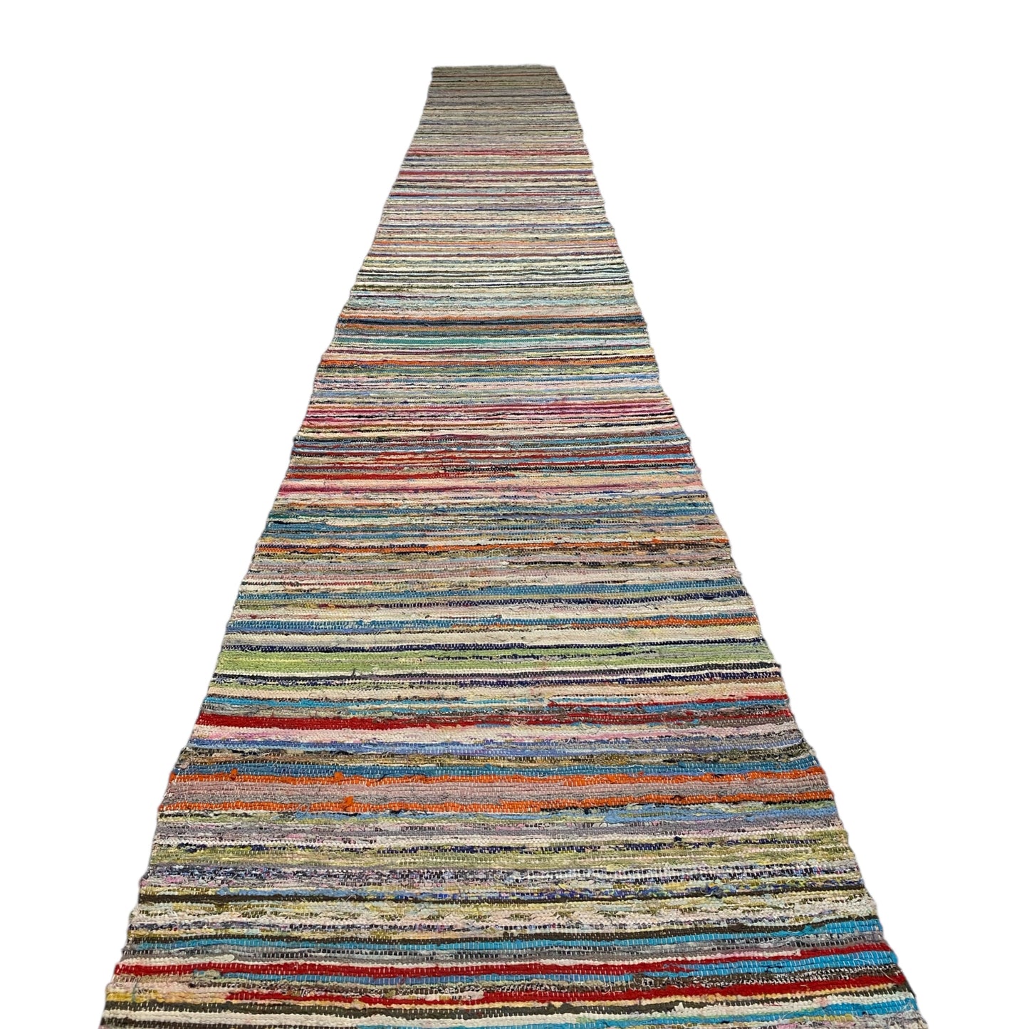2' x 22' Ft Very Long Vintage Caput Kilim Runner Rug - Kilim Art Gallery