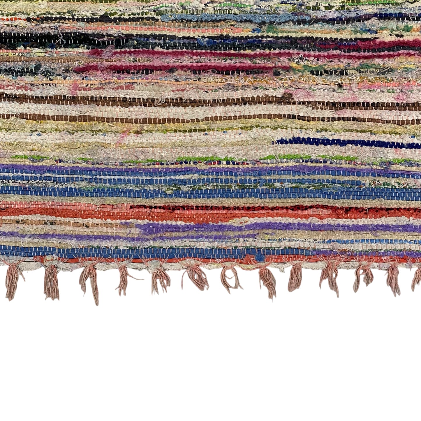 2' x 22' Ft Very Long Vintage Caput Kilim Runner Rug - Kilim Art Gallery