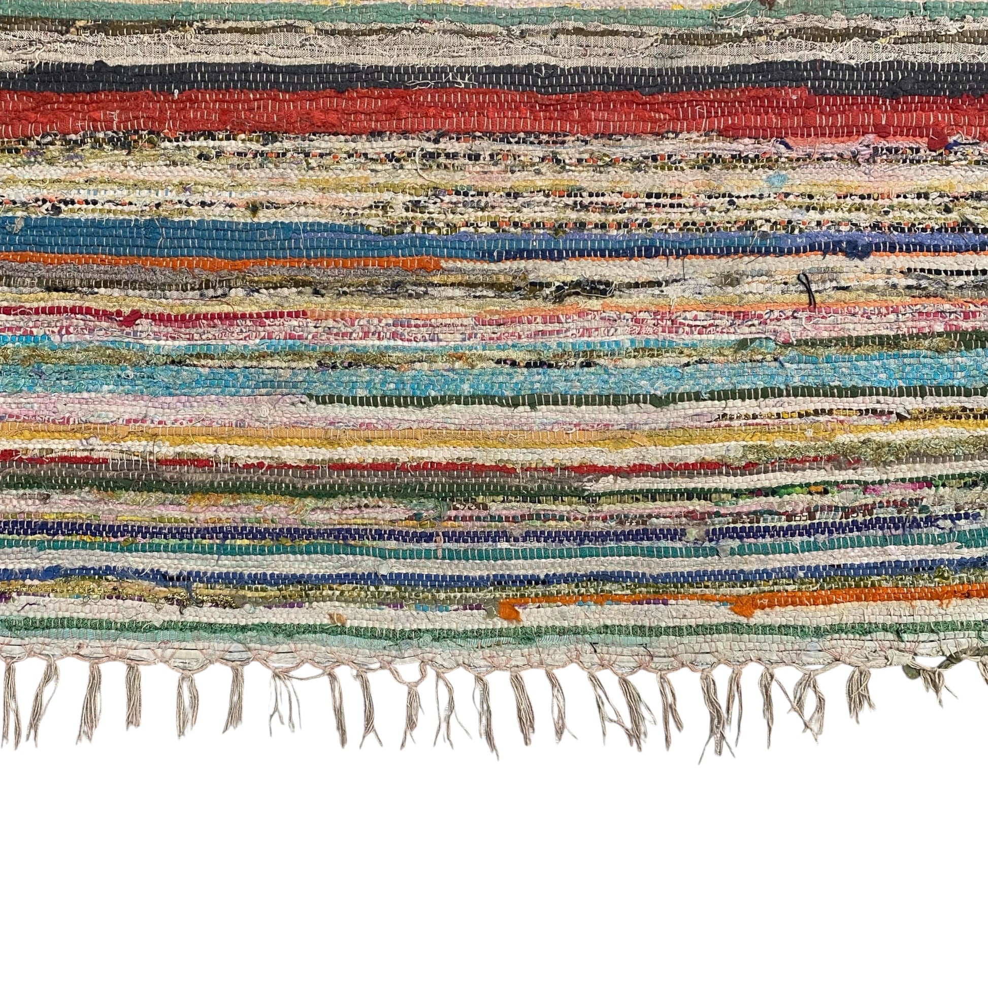 2' x 22' Ft Very Long Vintage Caput Kilim Runner Rug - Kilim Art Gallery