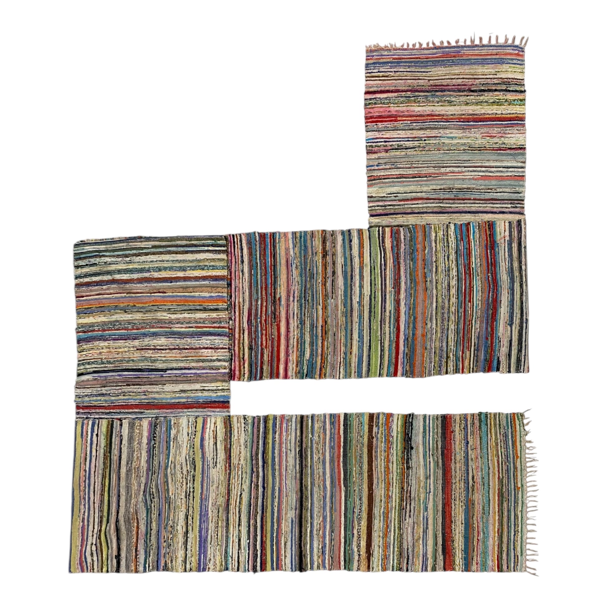 2' x 22' Ft Very Long Vintage Caput Kilim Runner Rug - Kilim Art Gallery