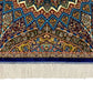 2' x 3' Blue Silk Rug - Kilim Art Gallery
