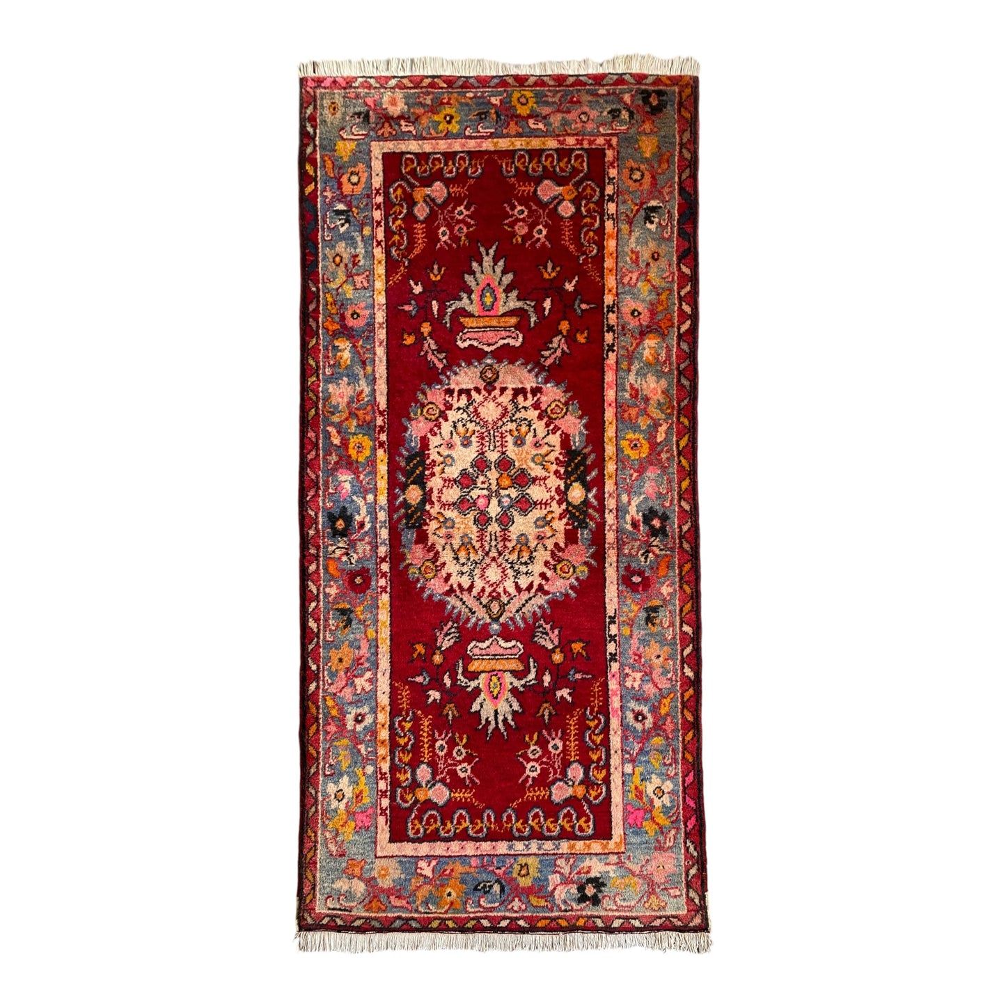 Vintage Best Turkish Guney Carpet Rug