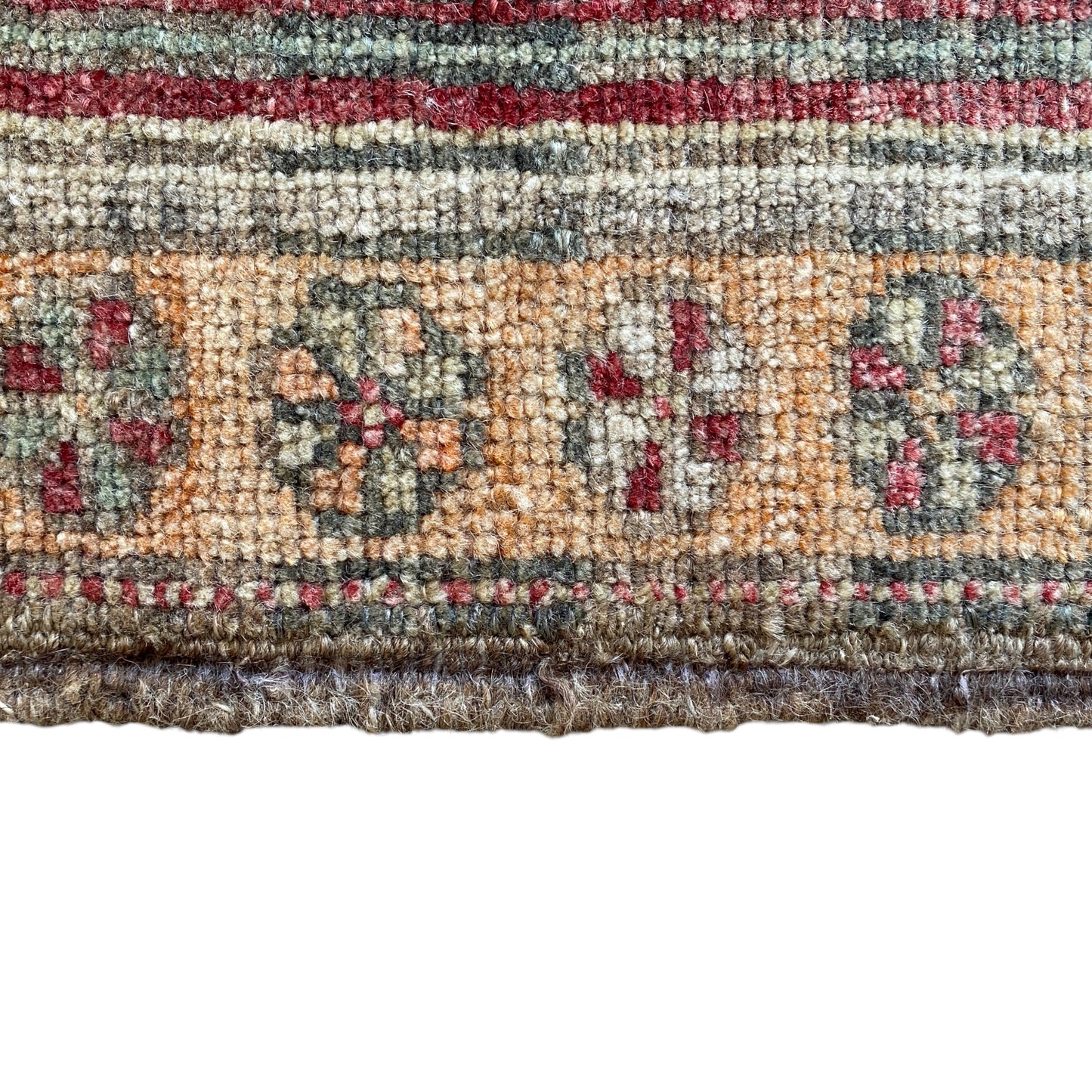 Vintage Turkish Oushak Carpet Bath Mat