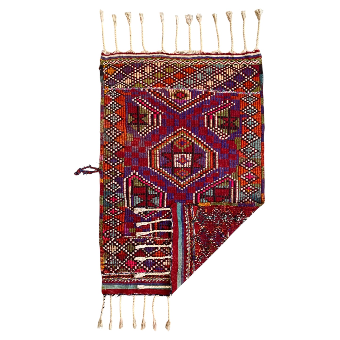 Bergama Cicim Kilim Rug