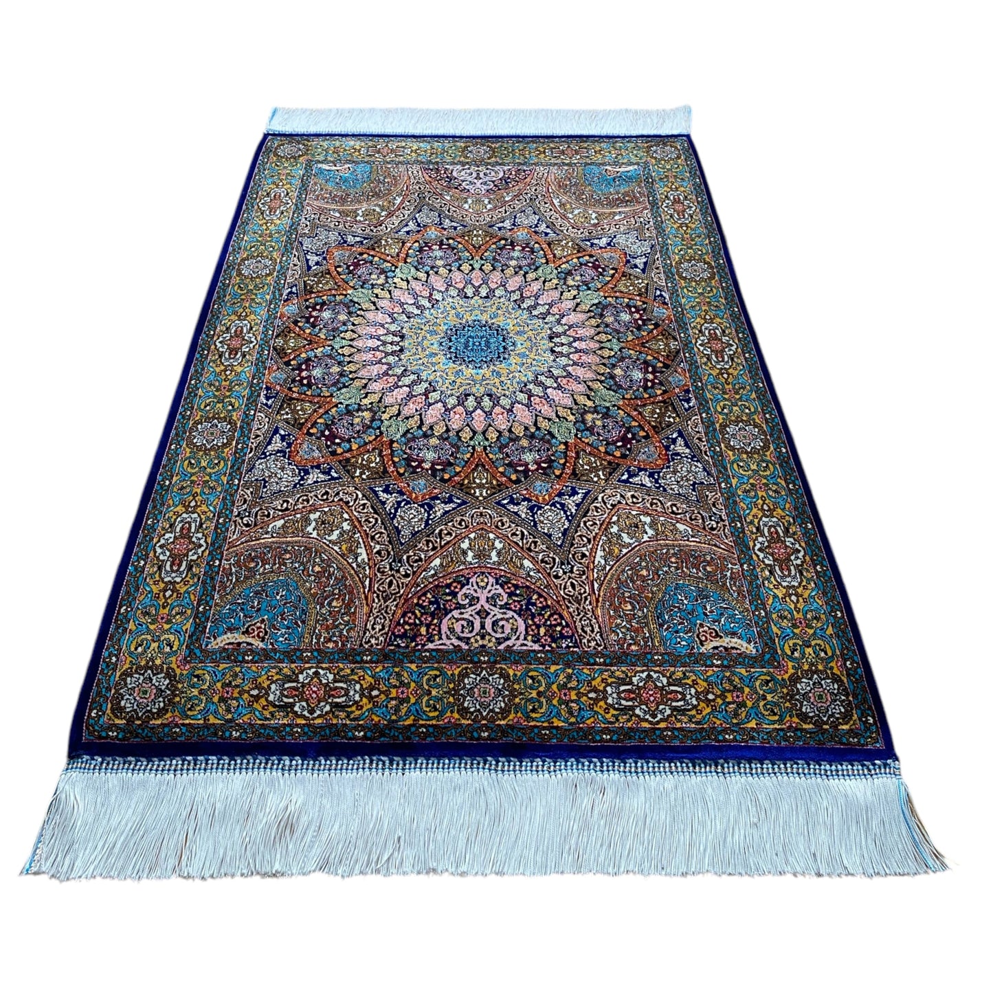 2'x3' Best Quality Modal Silk Rug - Kilim Art Gallery