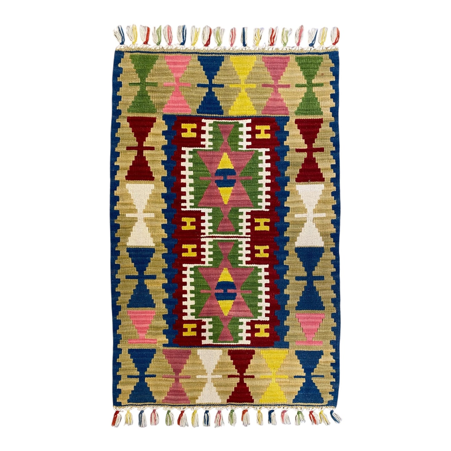 2'x3' Best Quality New Turkish Kilim Rug - Kilim Art Gallery