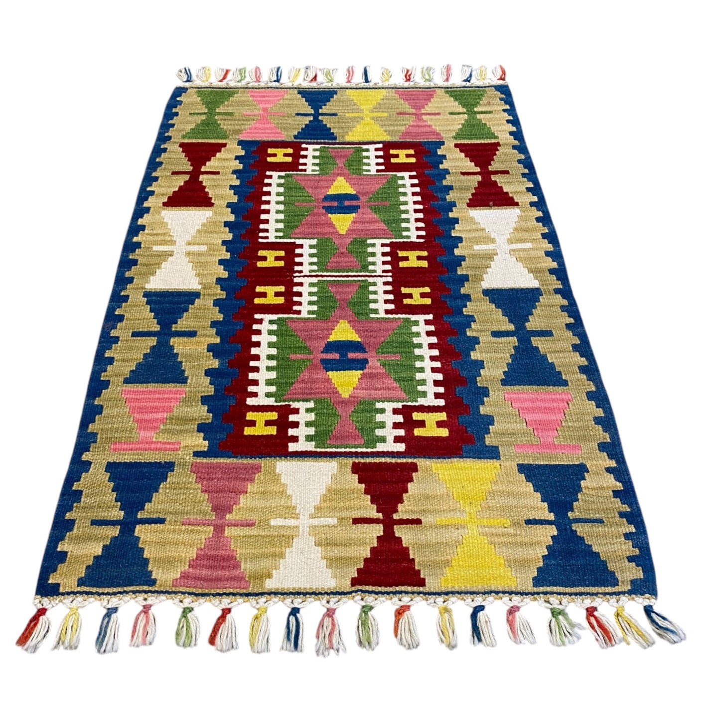 2'x3' Best Quality New Turkish Kilim Rug - Kilim Art Gallery