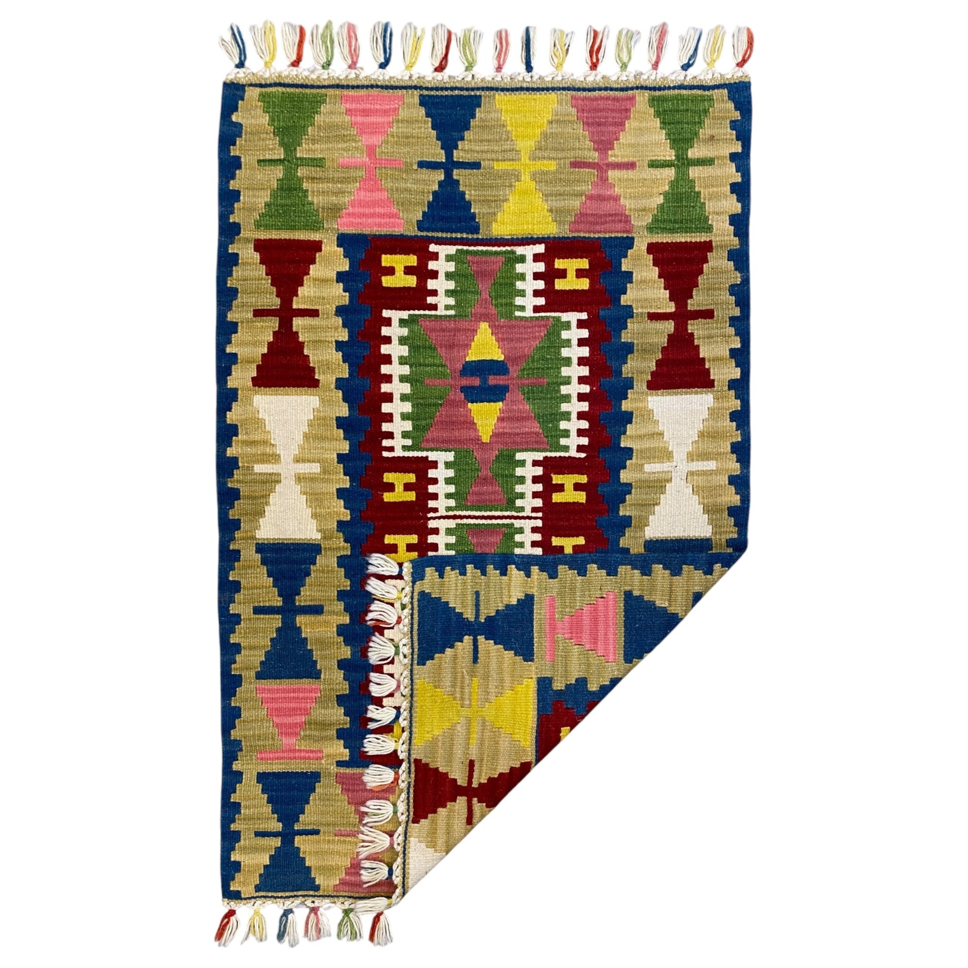 2'x3' Best Quality New Turkish Kilim Rug - Kilim Art Gallery