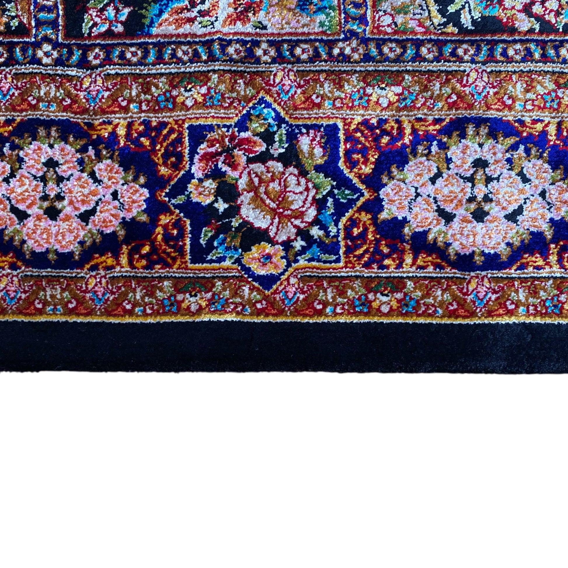2'x3' Pictorial Modal Silk Rug - Kilim Art Gallery