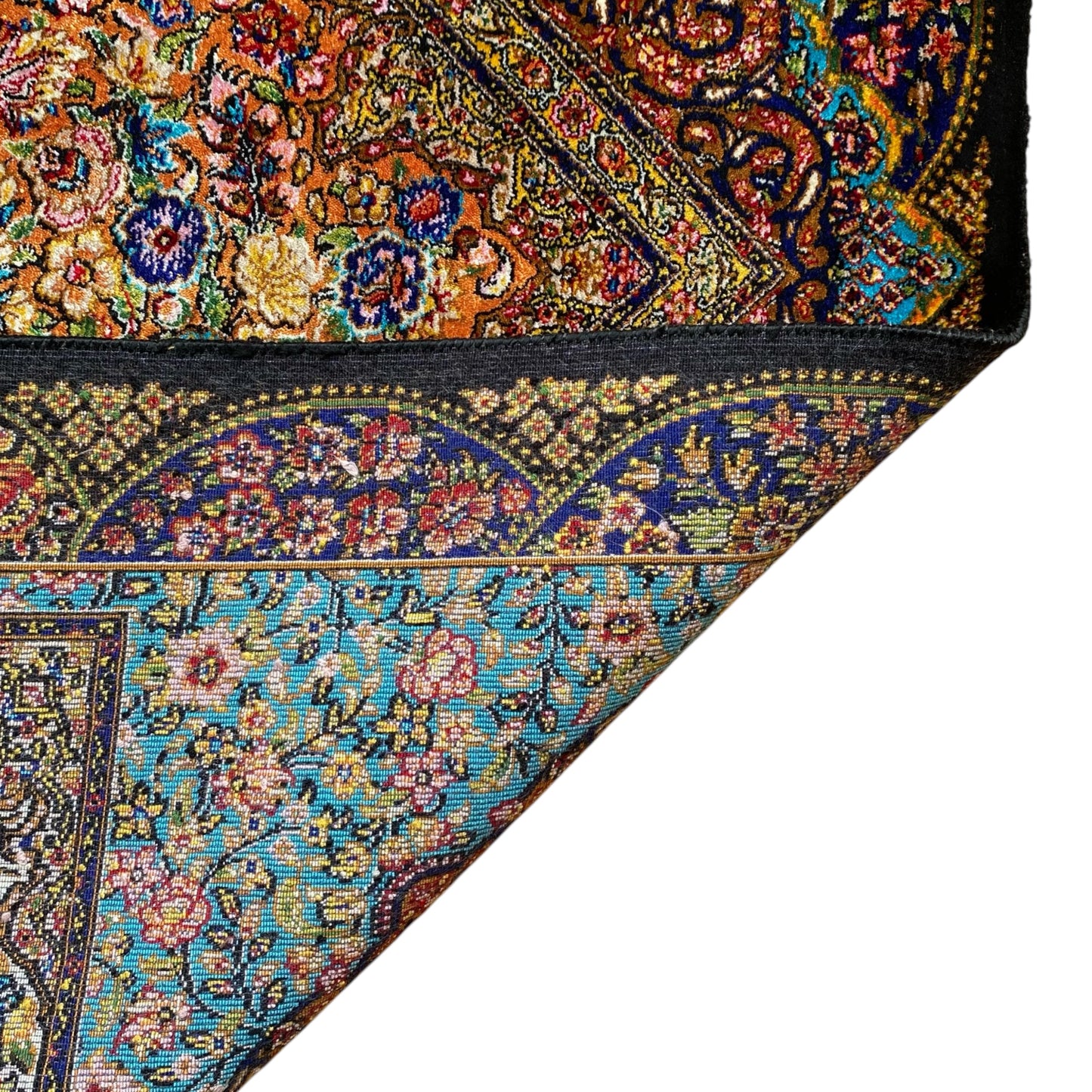 2'x3' Qum Modal Silk Rug