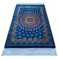 2'x3' Turquoise Blue Modal Silk Rug - Kilim Art Gallery