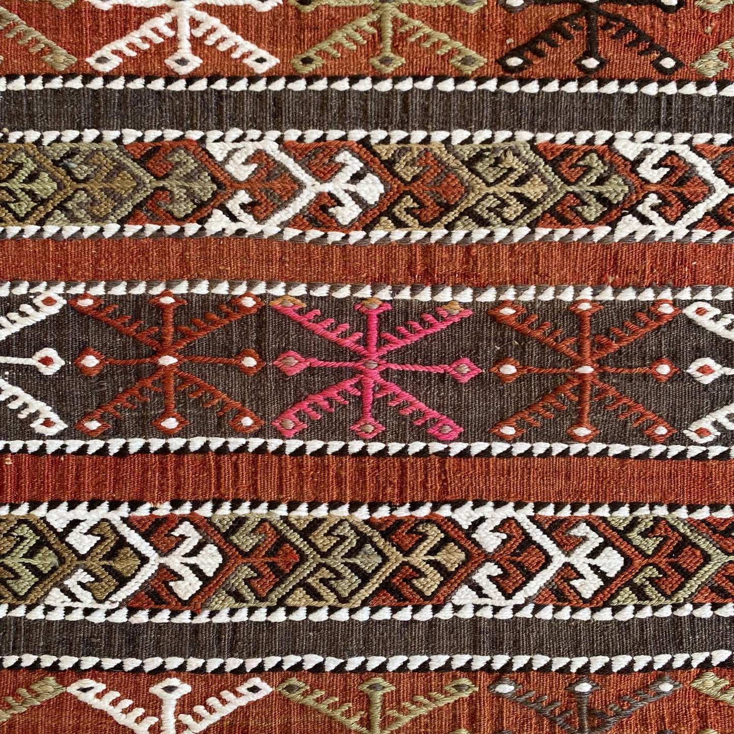 Anatolian Cicim Soumak Kilim