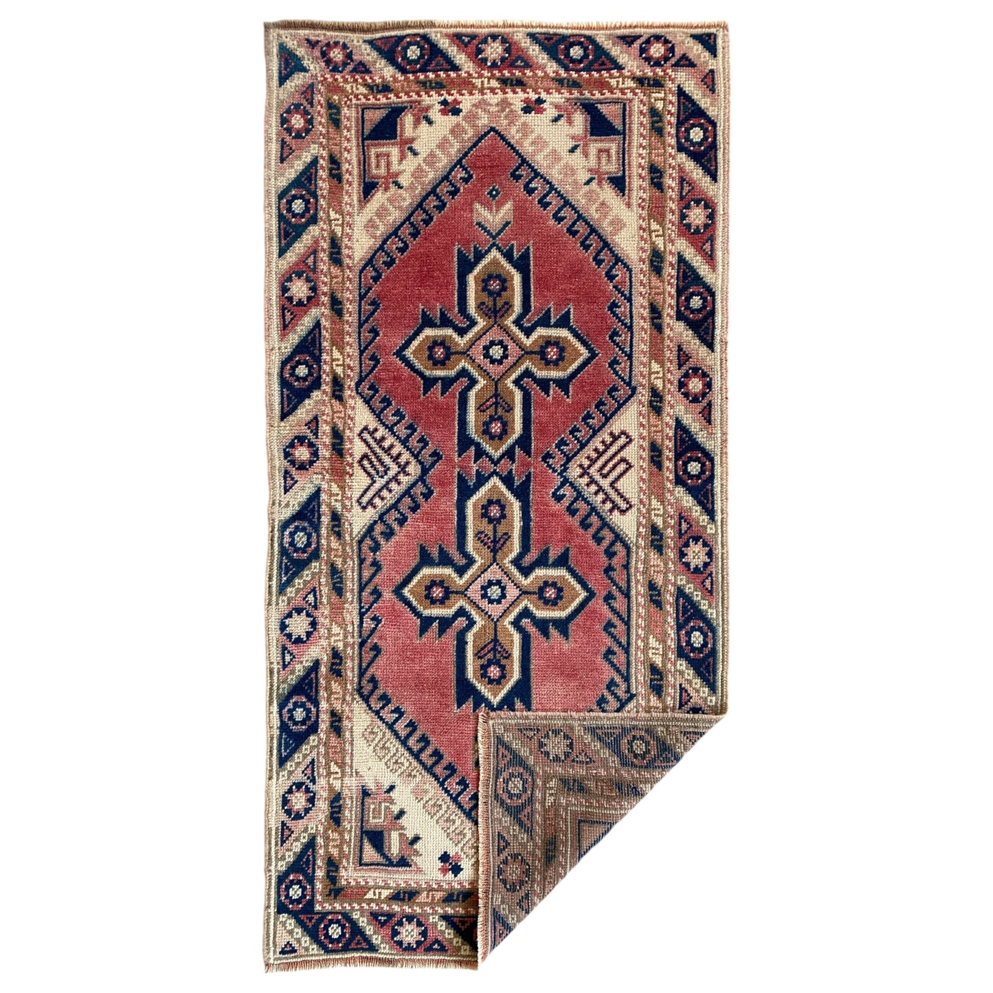 Vintage Turkish Dosemealti Rug