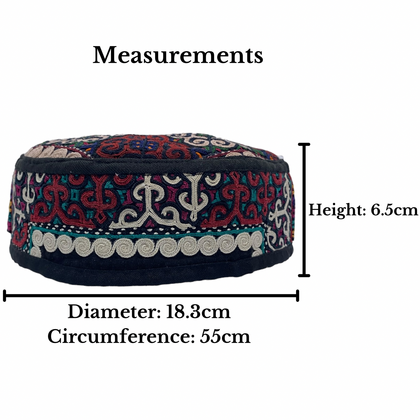 Tribal Ceremonial Embroidered Hat