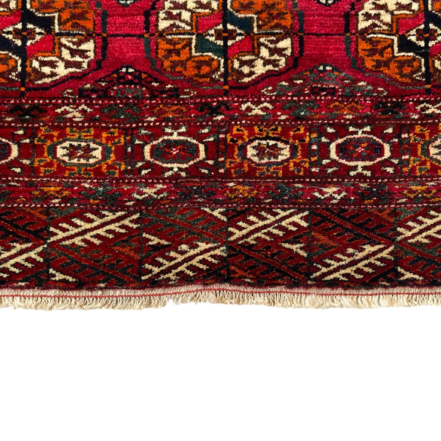 Vintage Turkmen Tekke Buhara Carpet