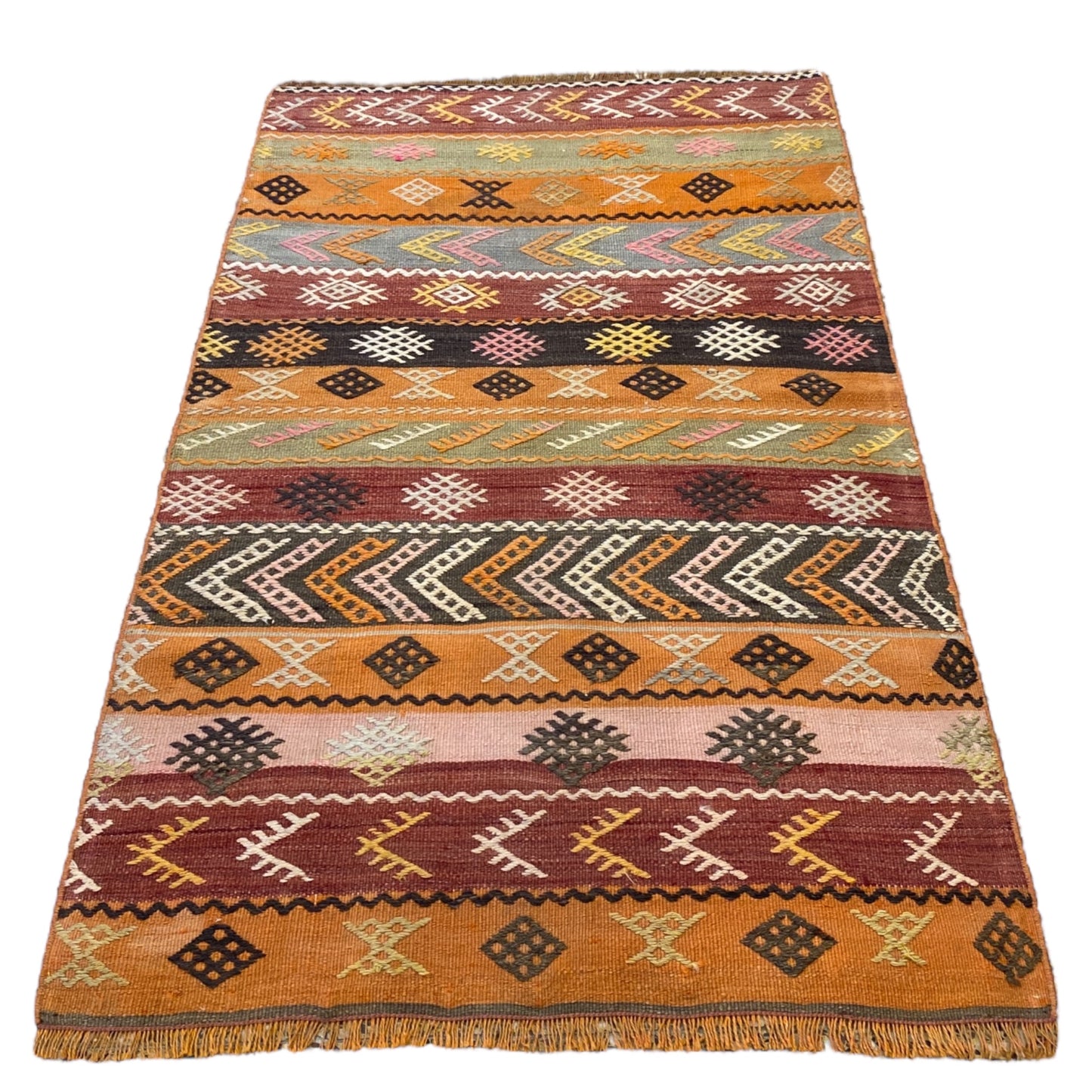 Vintage Sivas Kilim Rug