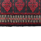 Red Black Square Kilim Rug