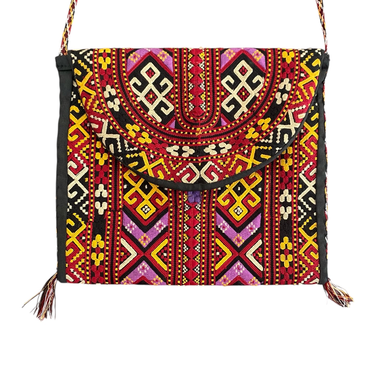Bohemian Embroidered Multi Color Turkoman Bag