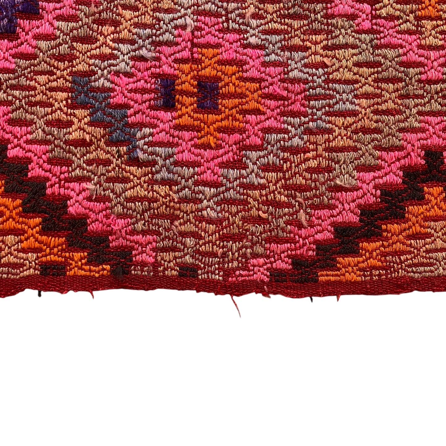Pink Adana Cicim Kilim Rug