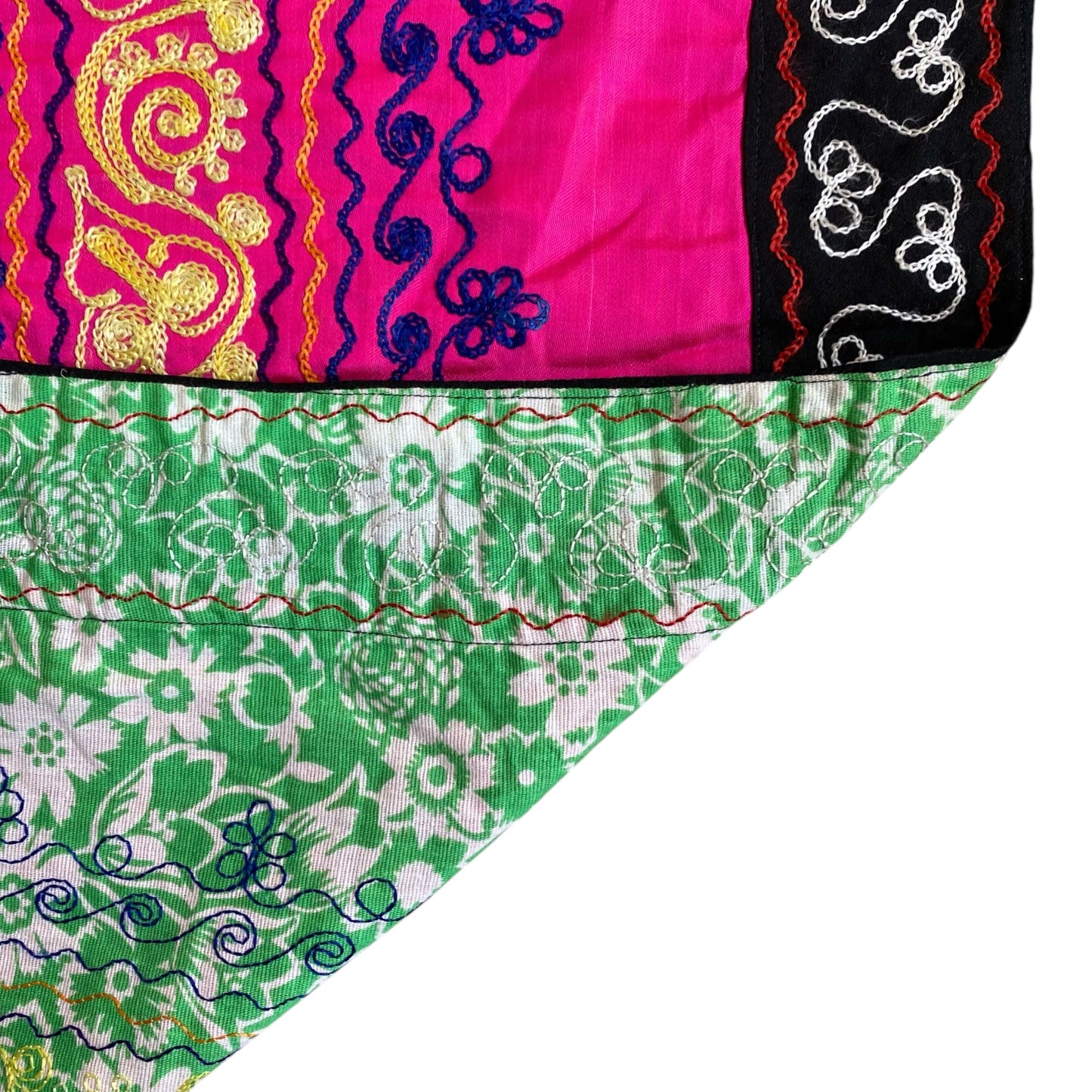 Vintage Pink Suzani Textile