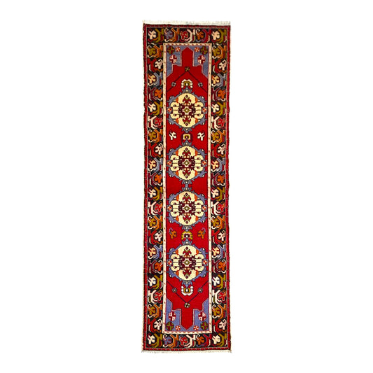 3'x10' Vintage Turkish Runner Rug - Kilim Art Gallery