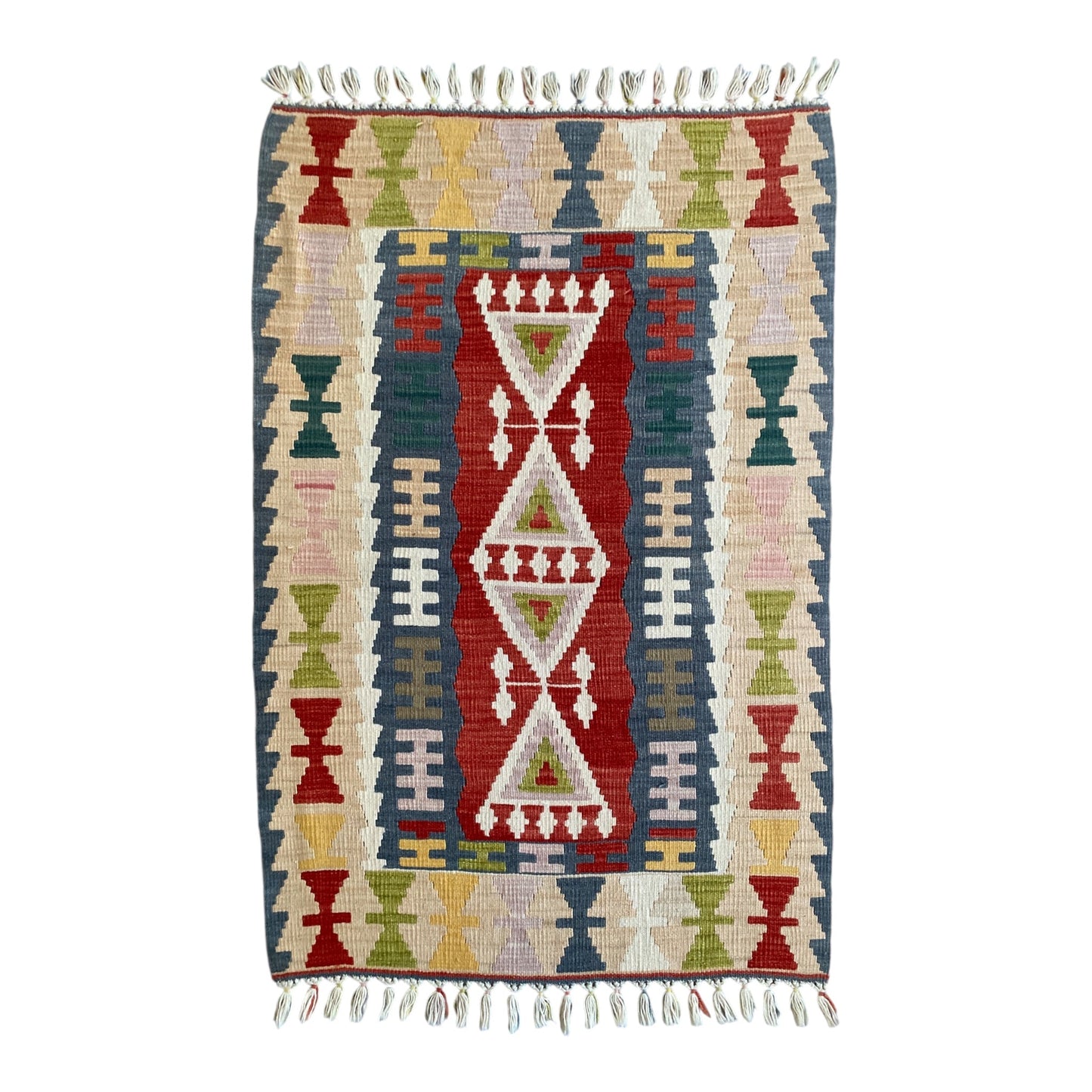 3'x4' Finest Quality Turkish Kilim Rug - Kilim Art Gallery