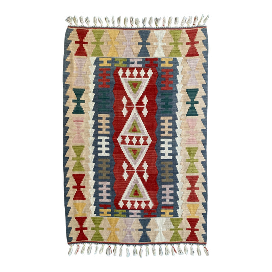 3'x4' Finest Quality Turkish Kilim Rug - Kilim Art Gallery