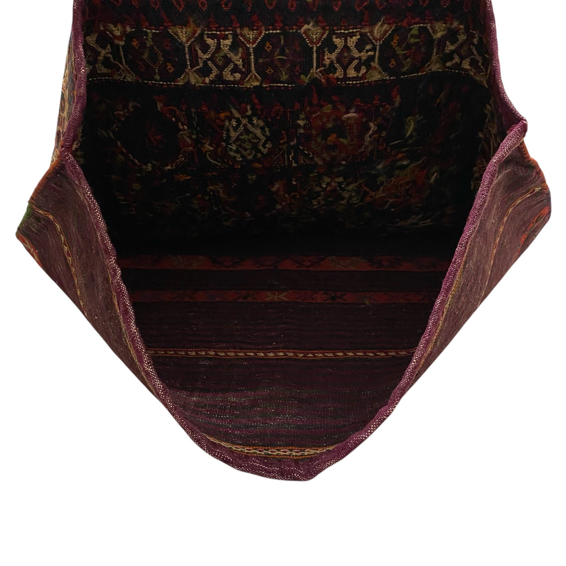 3'x4' Quchan Kurdish Jijim Kilim Dowry Bag - Kilim Art Gallery