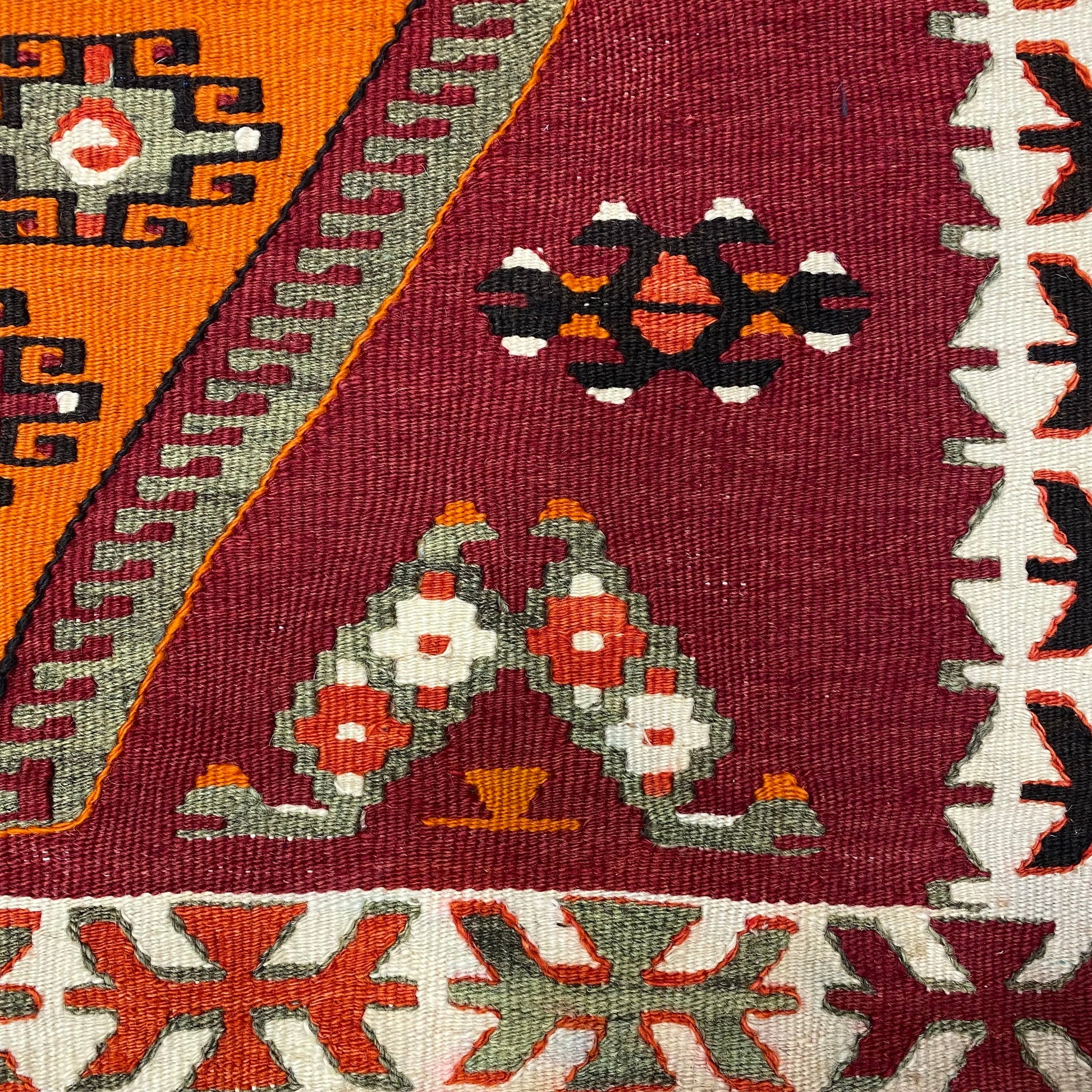 3'x4' Vintage Anamur Kilim Rug - Kilim Art Gallery
