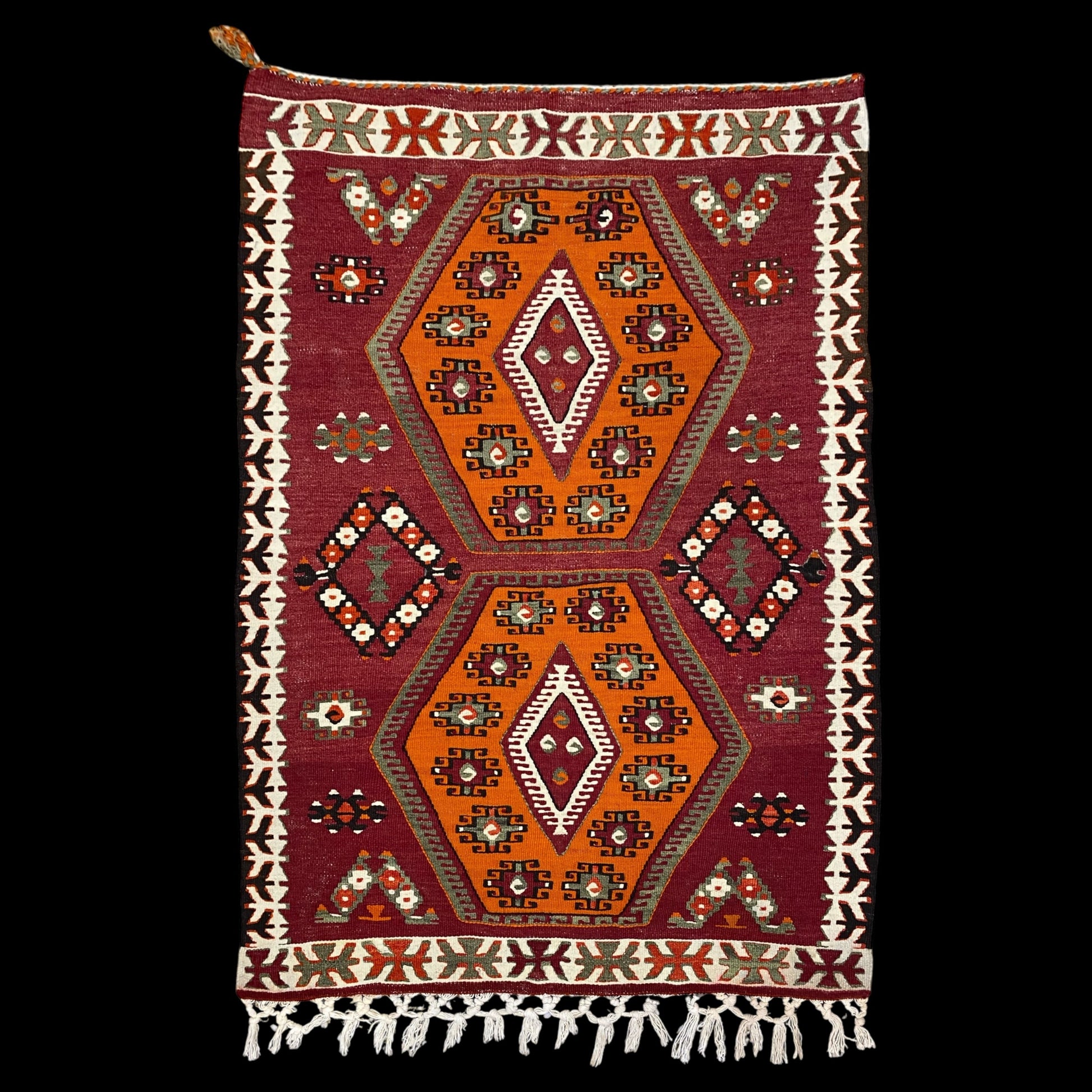 3'x4' Vintage Anamur Kilim Rug - Kilim Art Gallery
