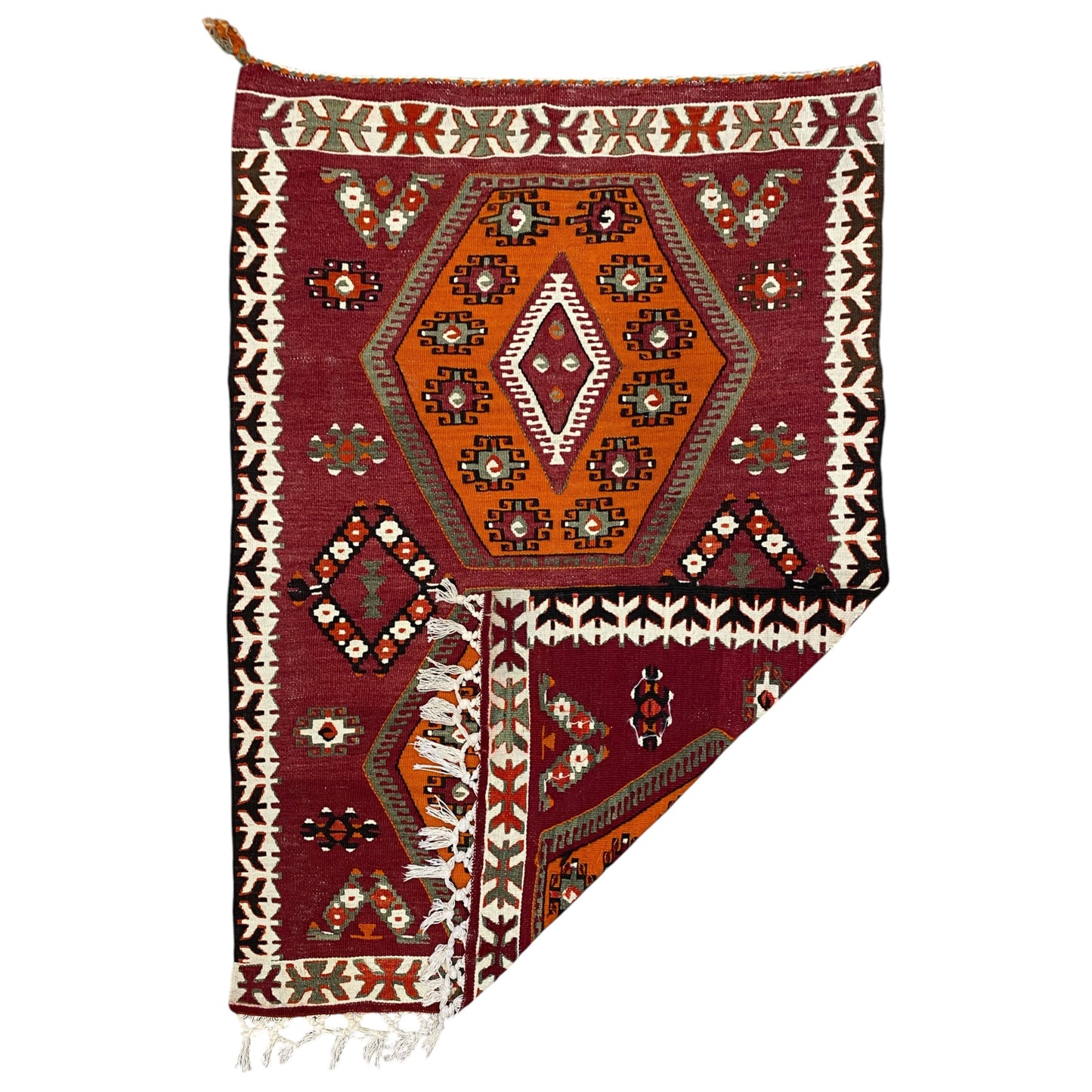 3'x4' Vintage Anamur Kilim Rug - Kilim Art Gallery