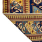 4' x 6' Boteh Design Navy Blue Caucasian Schirvan Rug - Kilim Art Gallery