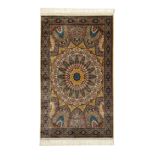 4' x 6' Hereke Silk Rug - Kilim Art Gallery