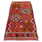 Boho Style Anatolian Nomadic Cicim Kilim Rug