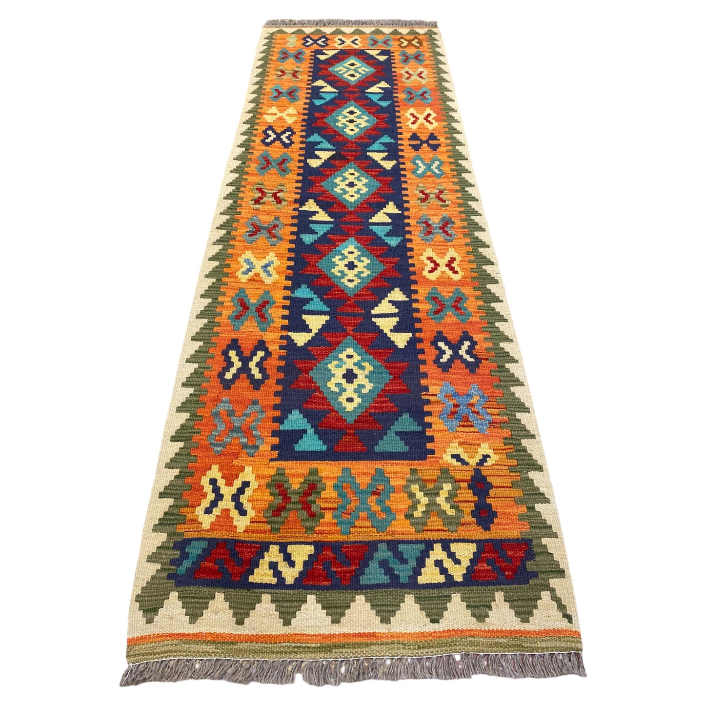 Tribal Kilim Rug Runner