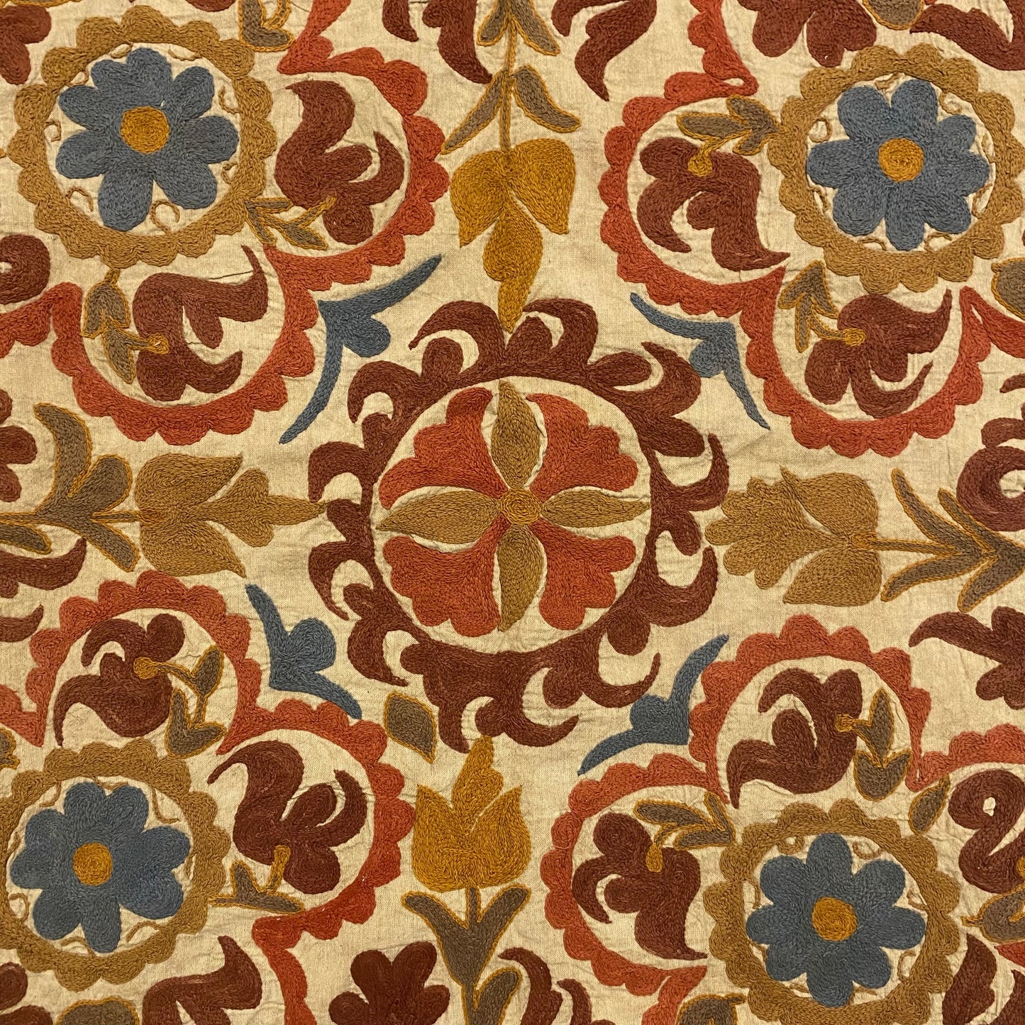 4'x4' Suzani Round / Square Table Cover - Kilim Art Gallery