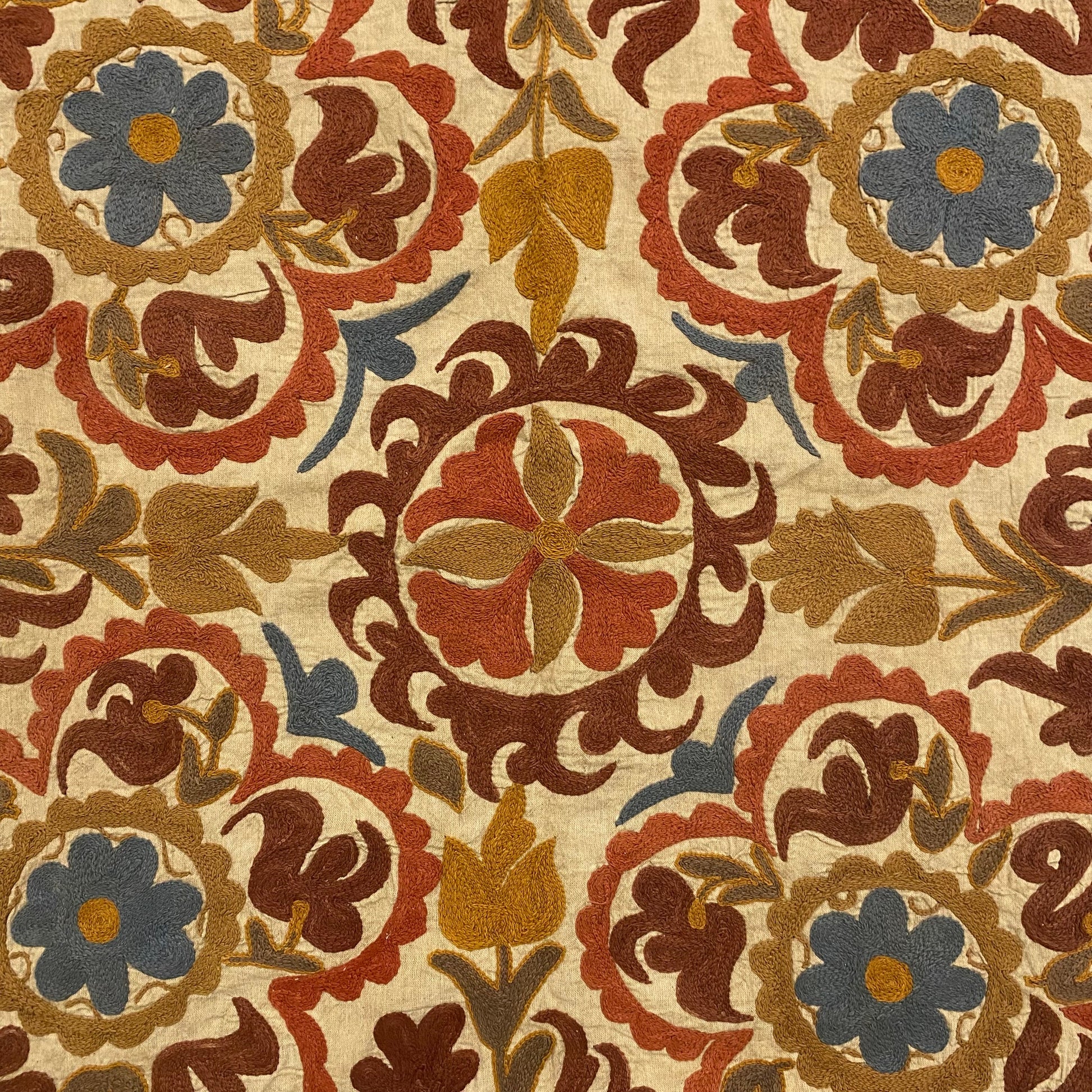 4'x4' Suzani Round / Square Table Cover - Kilim Art Gallery