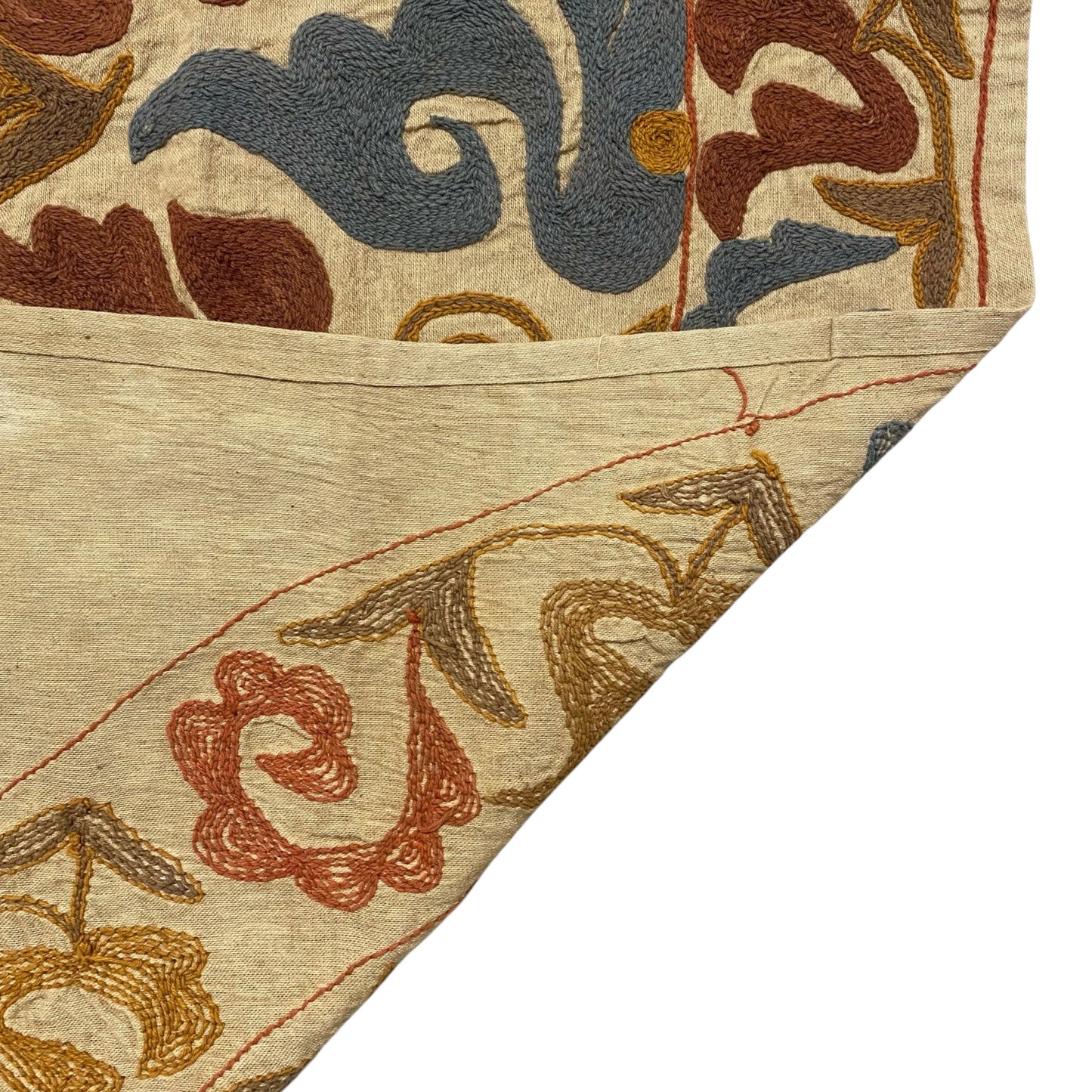 4'x4' Suzani Round / Square Table Cover - Kilim Art Gallery