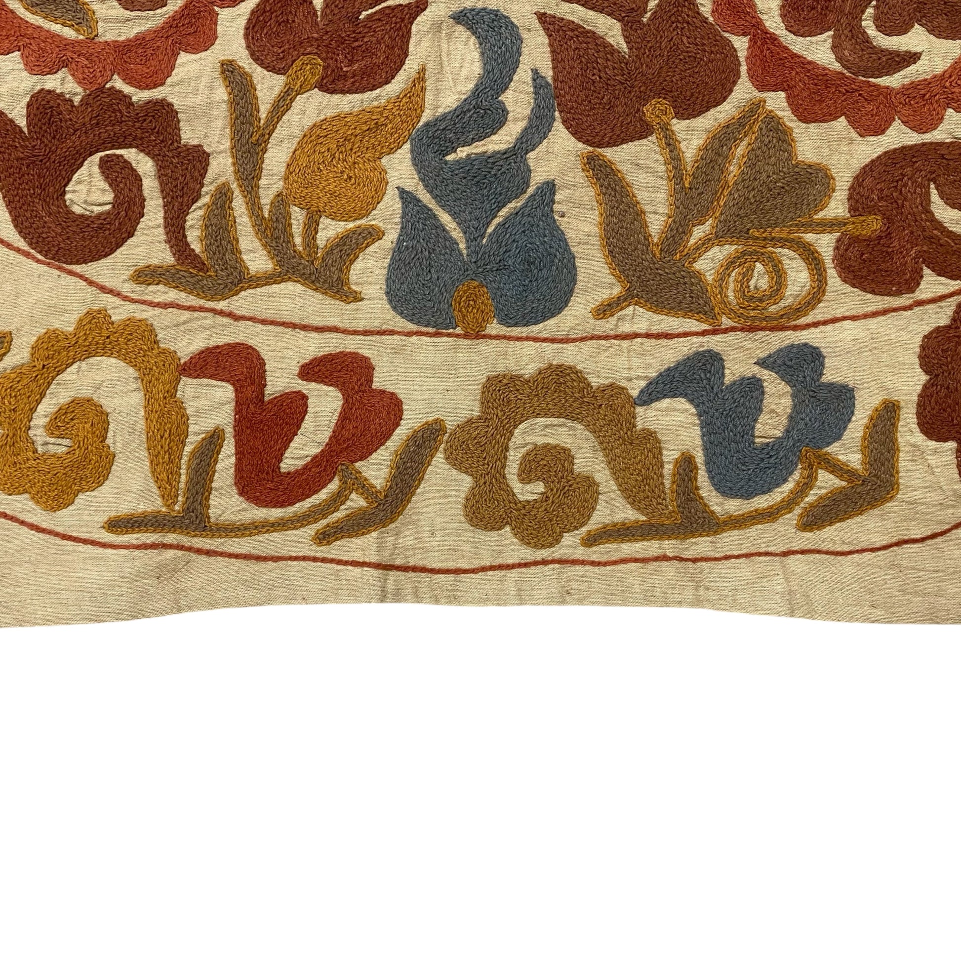 4'x4' Suzani Round / Square Table Cover - Kilim Art Gallery