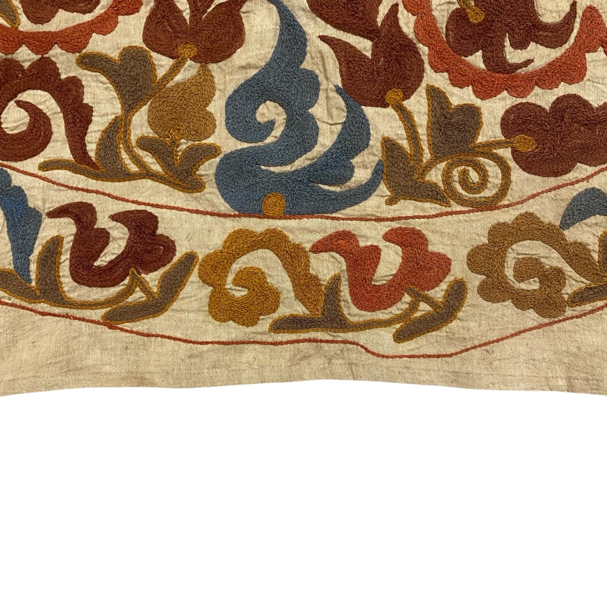 4'x4' Suzani Round / Square Table Cover - Kilim Art Gallery