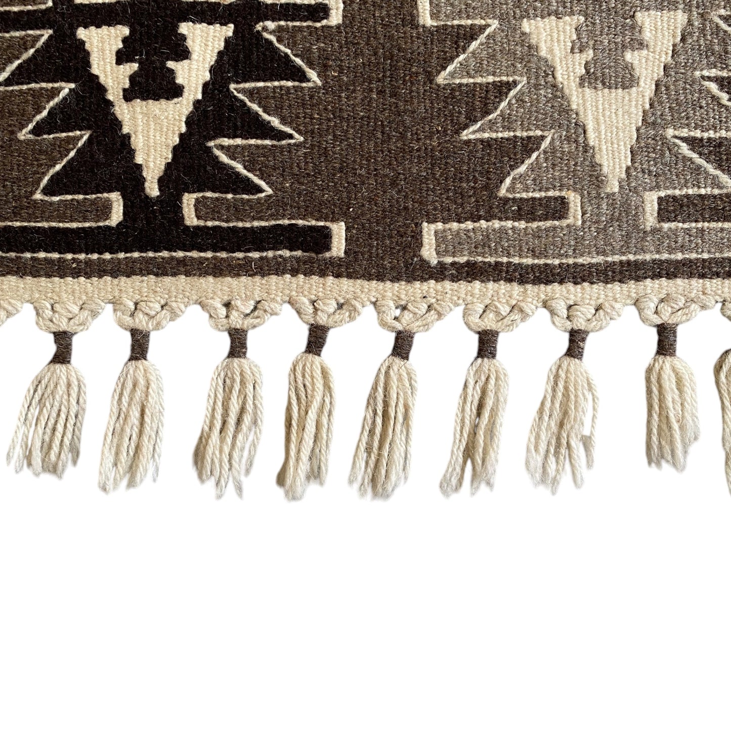 4'x6'Natural Undyed Wool Kilim Rug - Kilim Art Gallery