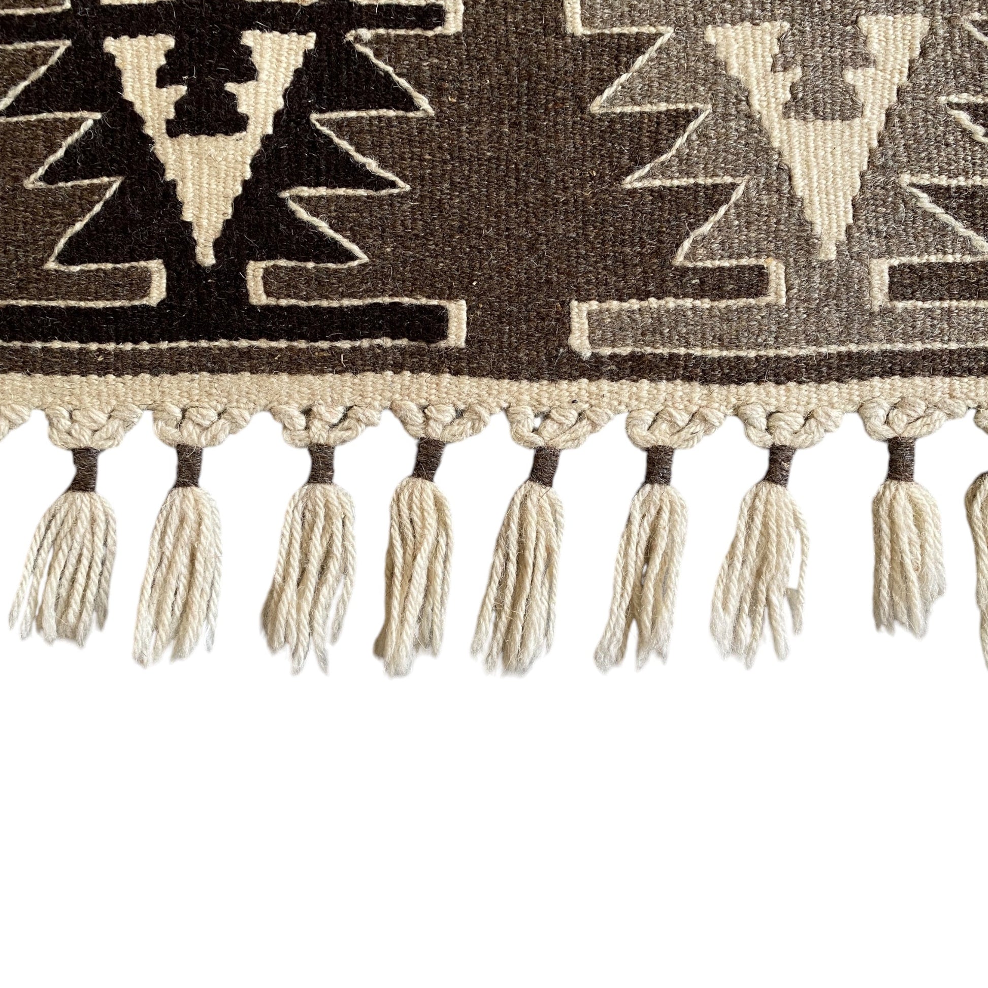 4'x6'Natural Undyed Wool Kilim Rug - Kilim Art Gallery