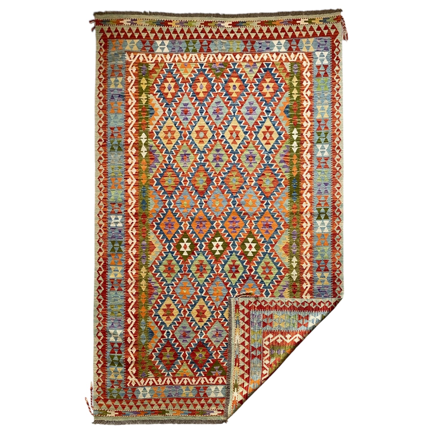 Large Tribal Area Kilim Rug