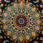 Small Black Bamboo Silk Carpet Rug