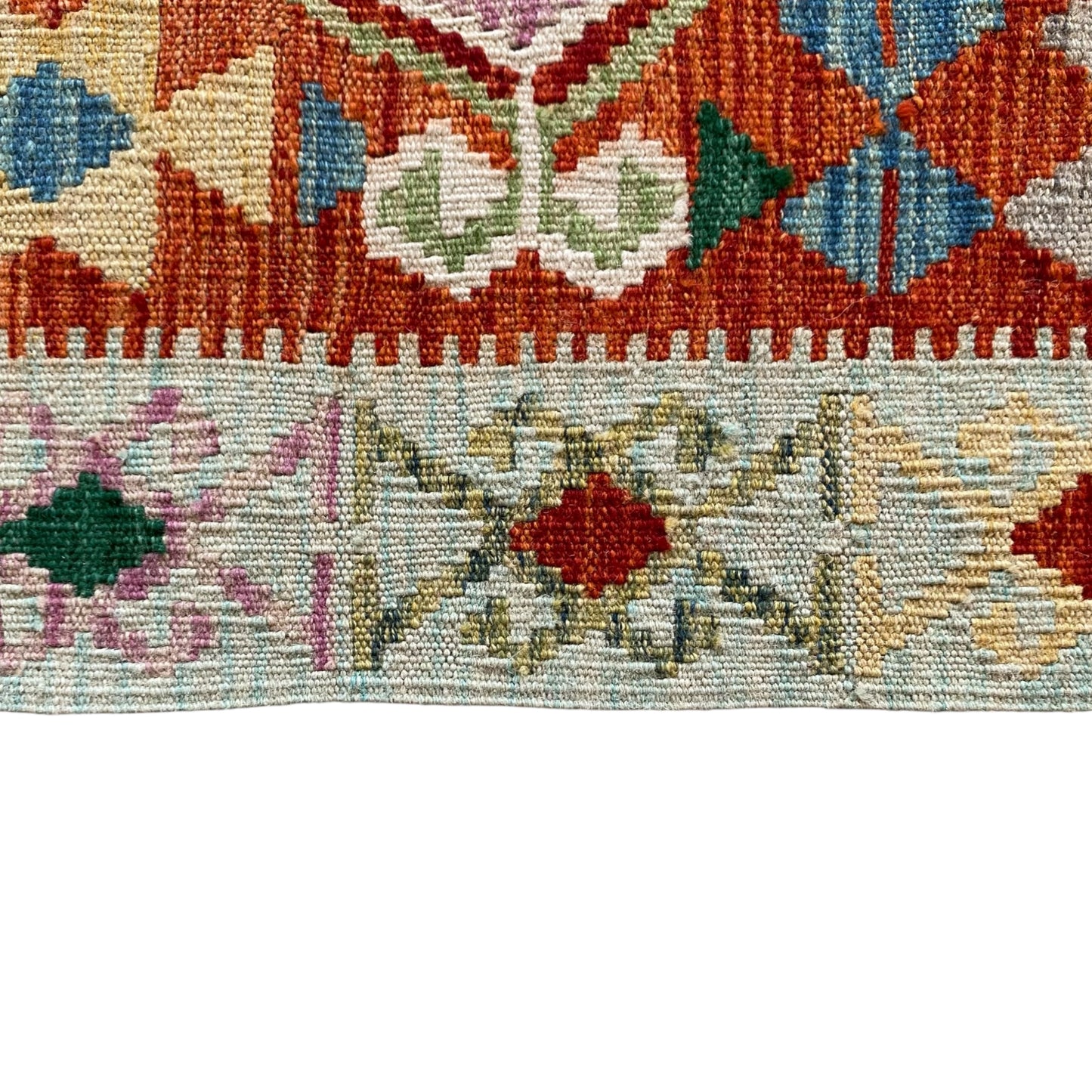 Hands on Hips Design Tribal Kilim Rug