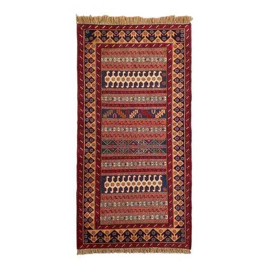 Alfombra tribal soumak