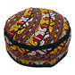Colorful Red Yellow White Hat